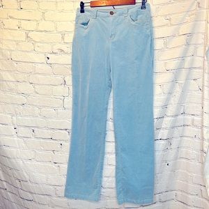 Morrissey Y? Blue Corduroy Classic Pants Size 4 Excellent Condition